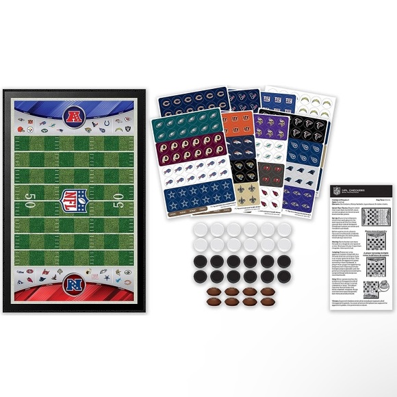 NFL Checkers - Add Your TEAMS - NIB - Picture 3 of 4